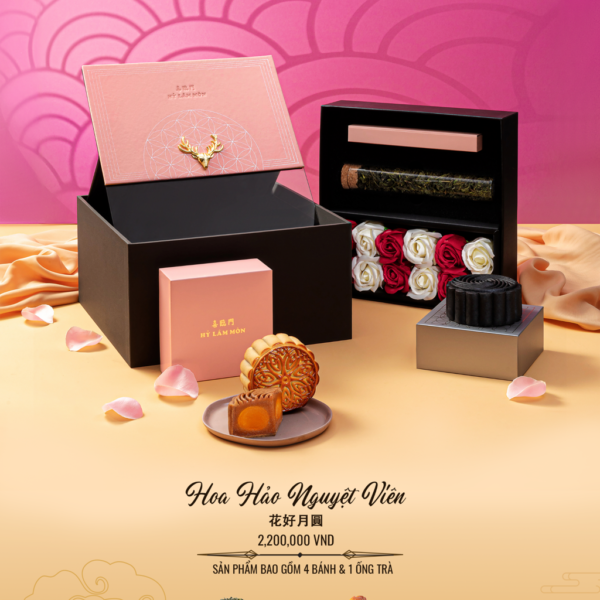Combo Bánh Trung Thu Hoa Hảo Nguyệt Viên – Hỷ Lâm Môn